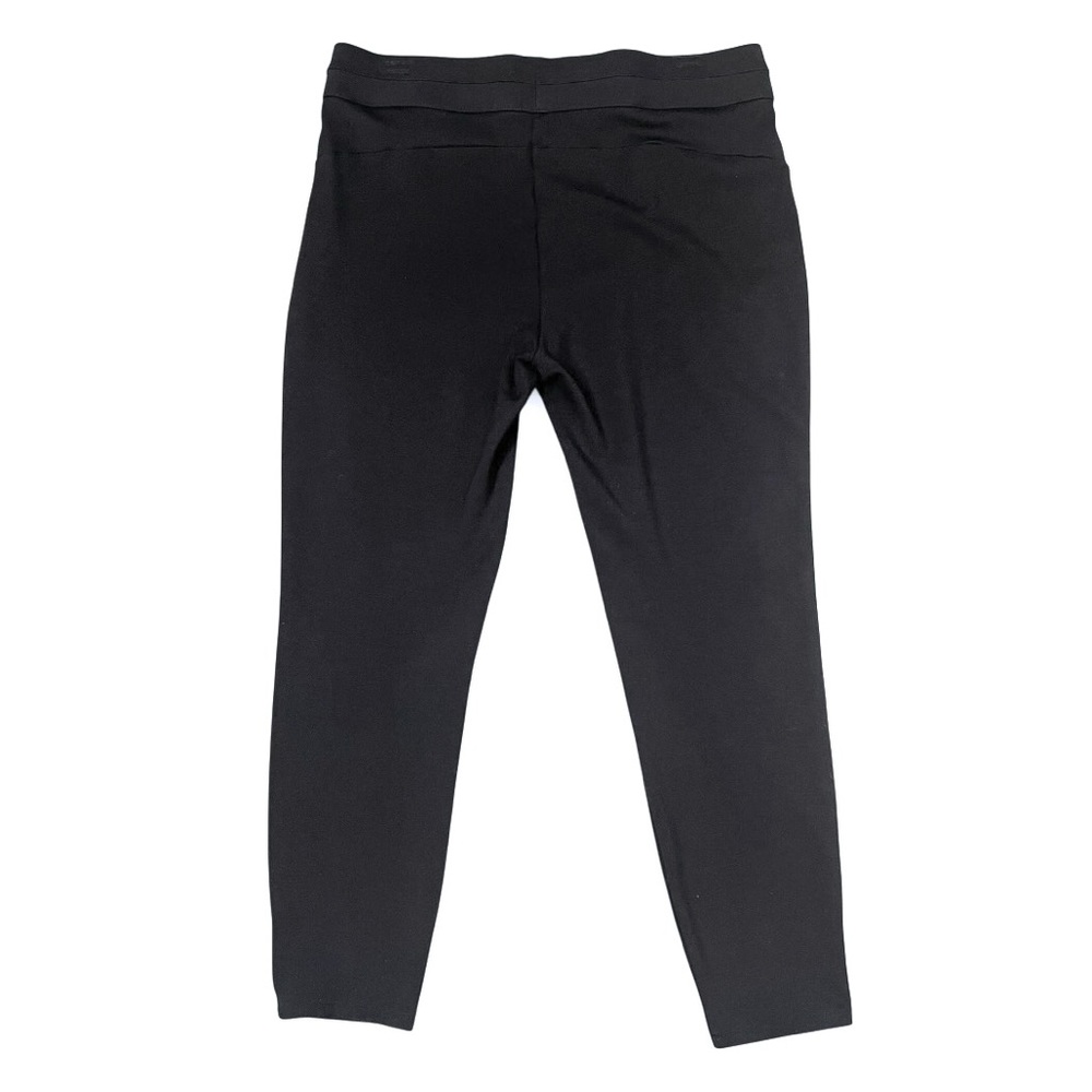 Maurice’s Black Skinny Ankle Pull On Pants Leggings Zipper‎ Detailing Sz M Short - Picture 6 of 14